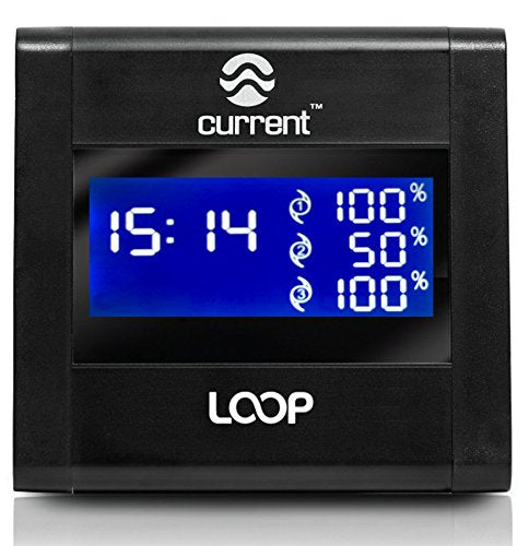 Current Usa 18-24' Inch Orbit Marine Ic Led Saltwater Reef Marine Aquarium Light | 24 Hour Ir Lighting & Eflux Wave Pump Control | Adjustable Color Spectrum For Fish Tank (4104)